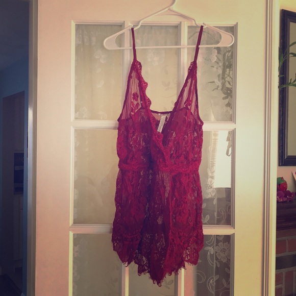 Free People Pants - Free People Lace Mesh Romper